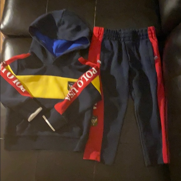 Toddler Ralph Lauren sweat suit
